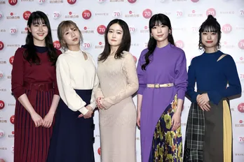 【紅白リハ】Little Glee Monster、紅白仕様の“新衣装”お披露目「着られるのがすごく楽しみ」