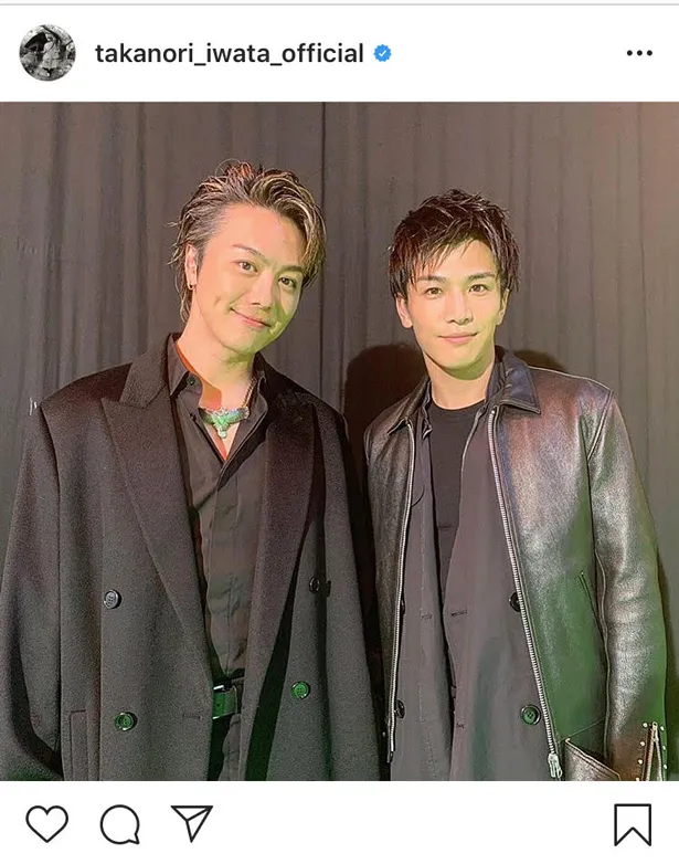 画像・写真 岩田剛典とEXILE TAKAHIRO、TTコンビにファン歓喜