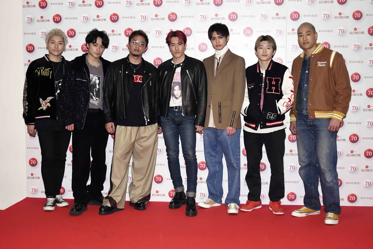  GENERATIONS from EXILE TRIBEが紅白リハ2日目に登場