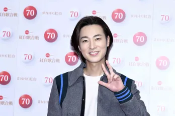 【紅白リハ】山内惠介、“メガ幸子ならぬメガ惠介”登場で「スカーレットビーム」発動!