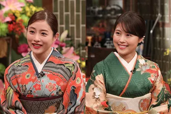 石原さとみと有村架純が晴れ着で登場!明石家さんまをメロメロに「そりゃモテるよな…」