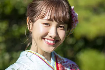 尾碕真花、“戦隊ヒロイン”の経験を糧に「勝負の1年にしていきたいです」＜晴れ着美女新春Interview(5)＞