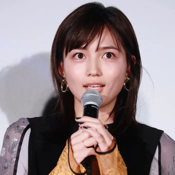  「教場」完成披露試写会より川口春奈