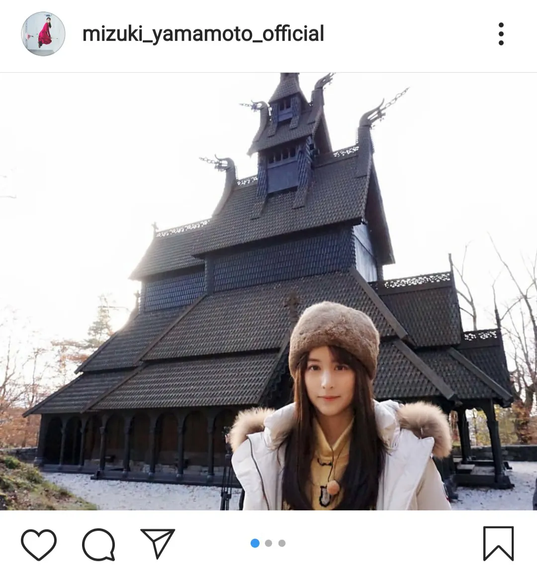 ※画像は山本美月オフィシャルInstagram(mizuki_yamamoto_official)より