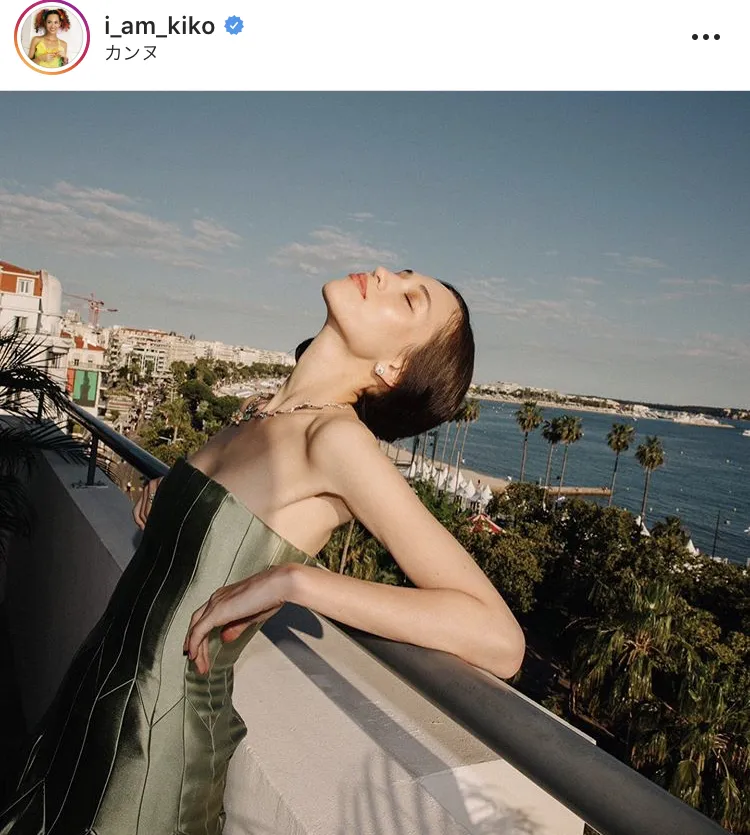 ※水原希子Instagram(i_am_kiko)のスクリーンショット