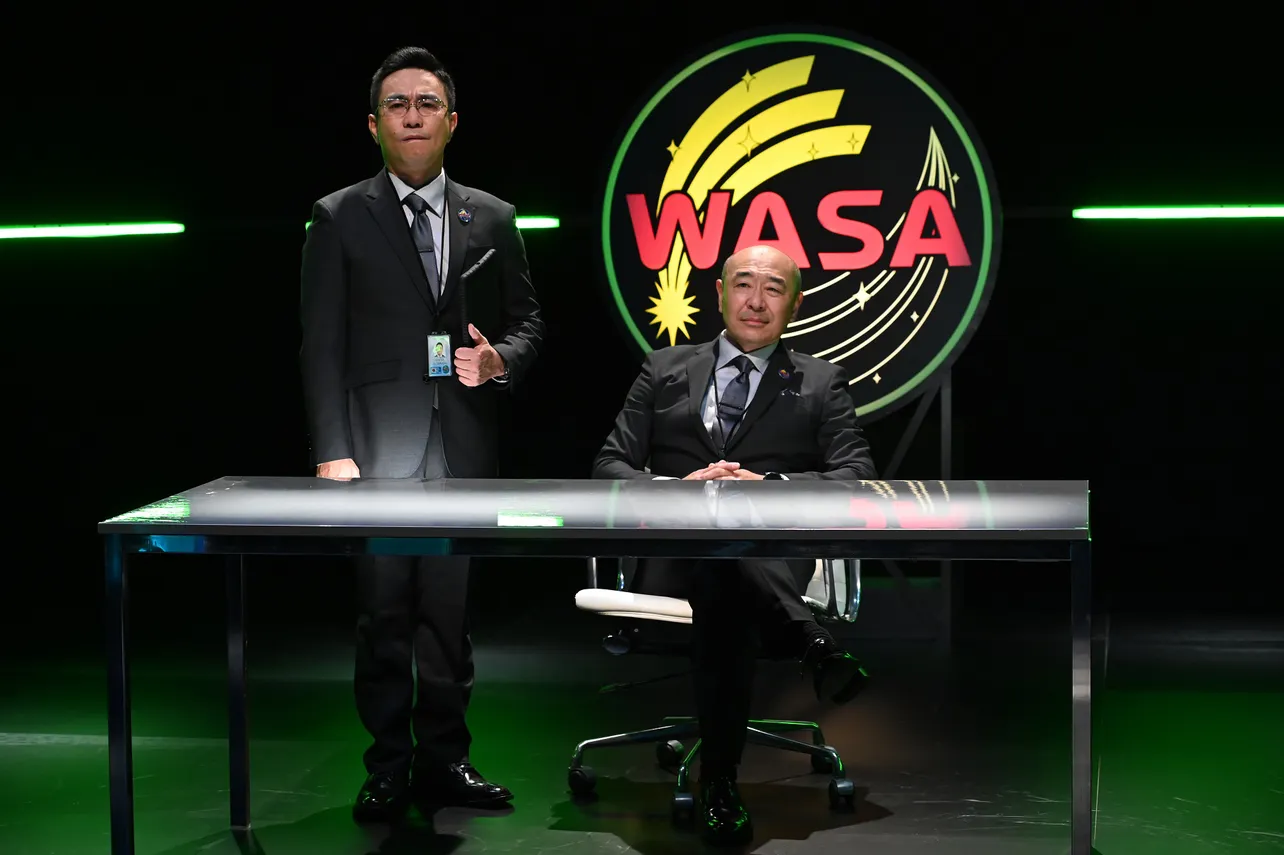 八嶋智人、高橋克実の「トリビアの泉」コンビも「航空宇宙センターWASA」の職員役で登場！