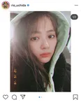 ※内田理央オフィシャルInstagram(rio_uchida)のスクリーンショット