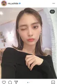 ※内田理央オフィシャルInstagram(rio_uchida)のスクリーンショット