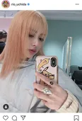 ※内田理央オフィシャルInstagram(rio_uchida)のスクリーンショット