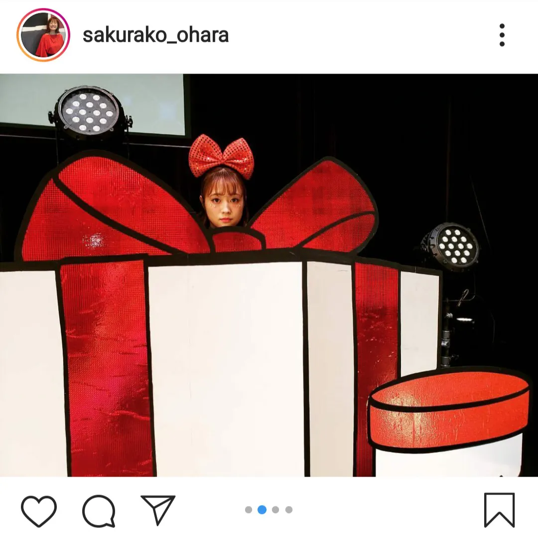 【写真を見る】大原櫻子、かわいすぎる“誕生日プレゼント”に変身！