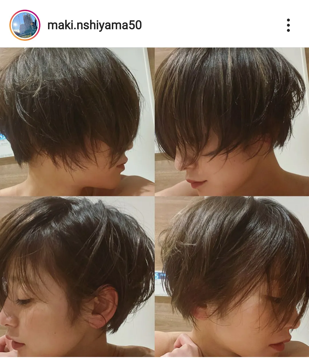 ヘアスタイルもおしゃれ