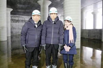 大泉洋らが地中で建設中の「神殿」へ…そこで目にした巨大なモノとは?