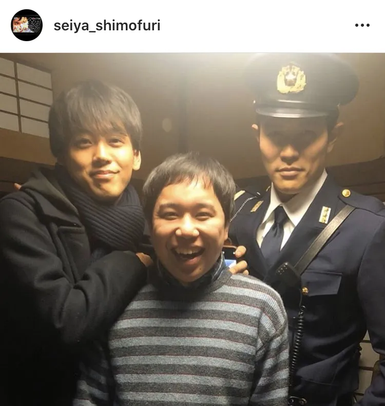  ※霜降り明星 せいや公式Instagram(seiya_shimofuri)のスクリーンショット