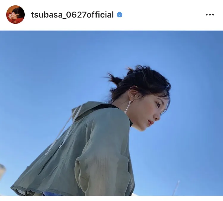 ※本田翼公式Instagram(tsubasa_0627official)のスクリーンショット