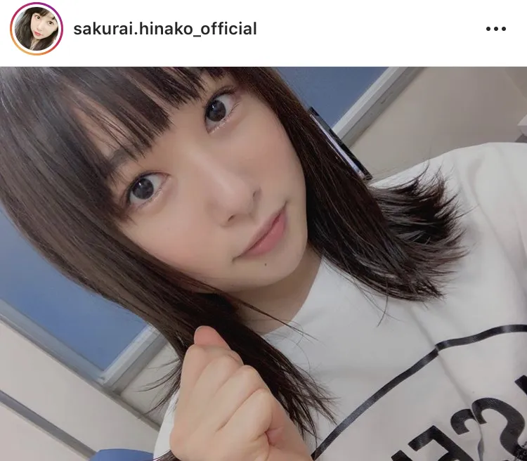 ※画像は桜井日奈子オフィシャルInstagram(sakurai.hinako_official)のスクリーンショット