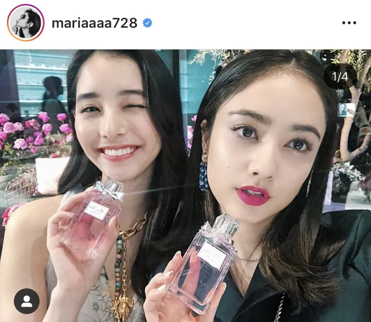 ※谷まりあ公式Instagram(mariaaaa728)のスクリーンショット
