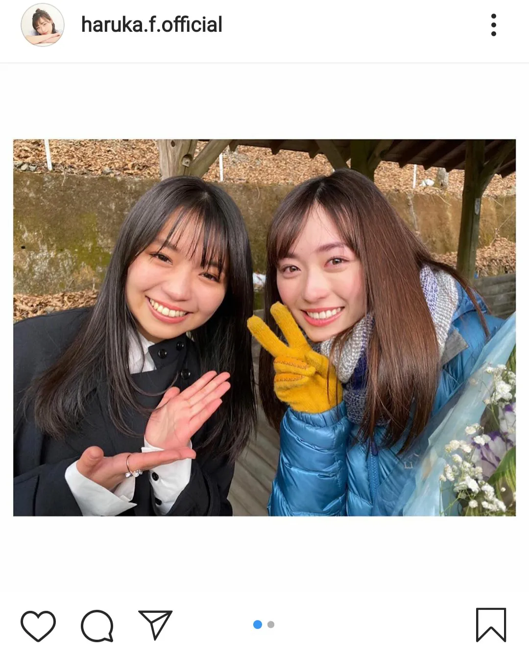 ※画像は福原遥(haruka.f.official)公式Instagramより