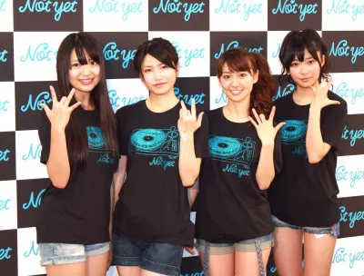 AKB48からの最強ユニット「Not yet」が初ライブ！ | WEBザテレビジョン