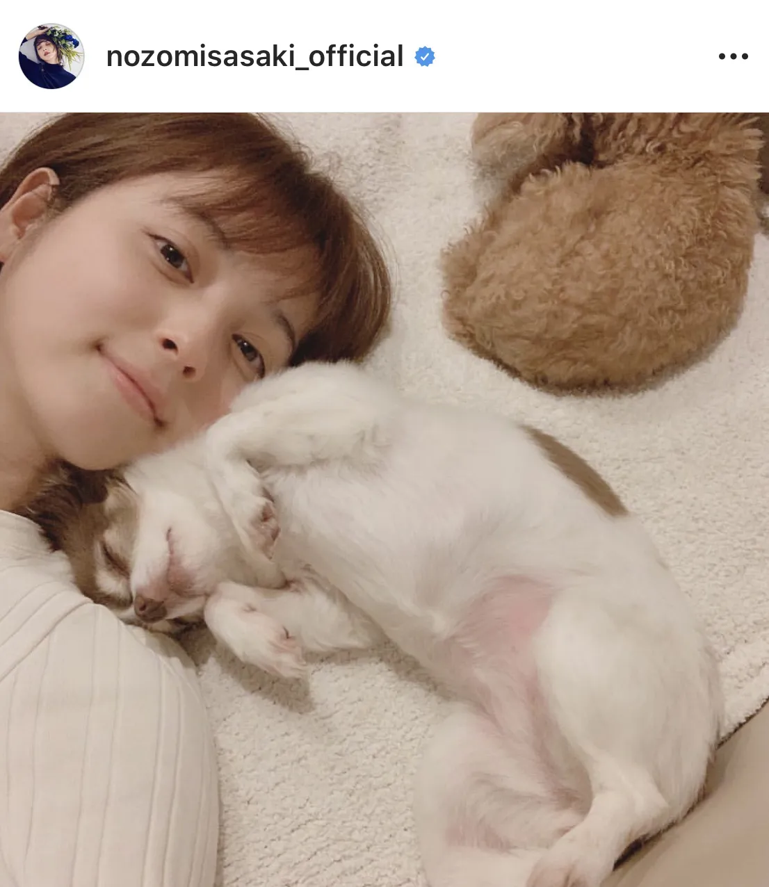 ※画像は佐々木希(nozomisasaki_official)公式Instagramより