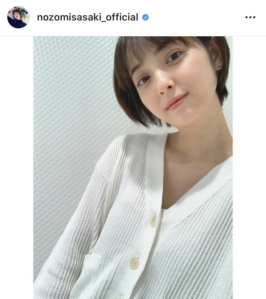 ※画像は佐々木希(nozomisasaki_official)公式Instagramより