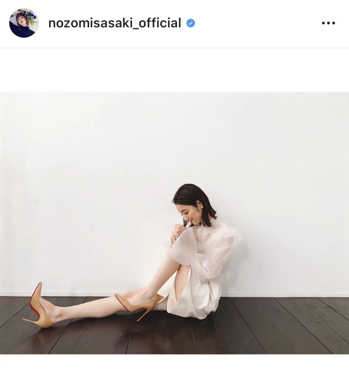 ※画像は佐々木希(nozomisasaki_official)公式Instagramより