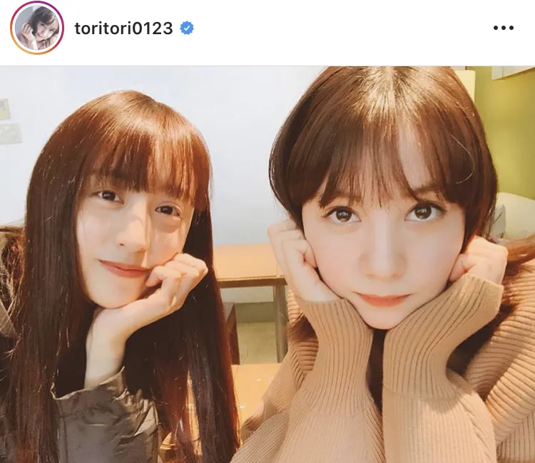 ※トリンドル玲奈公式Instagram(toritori0123)より