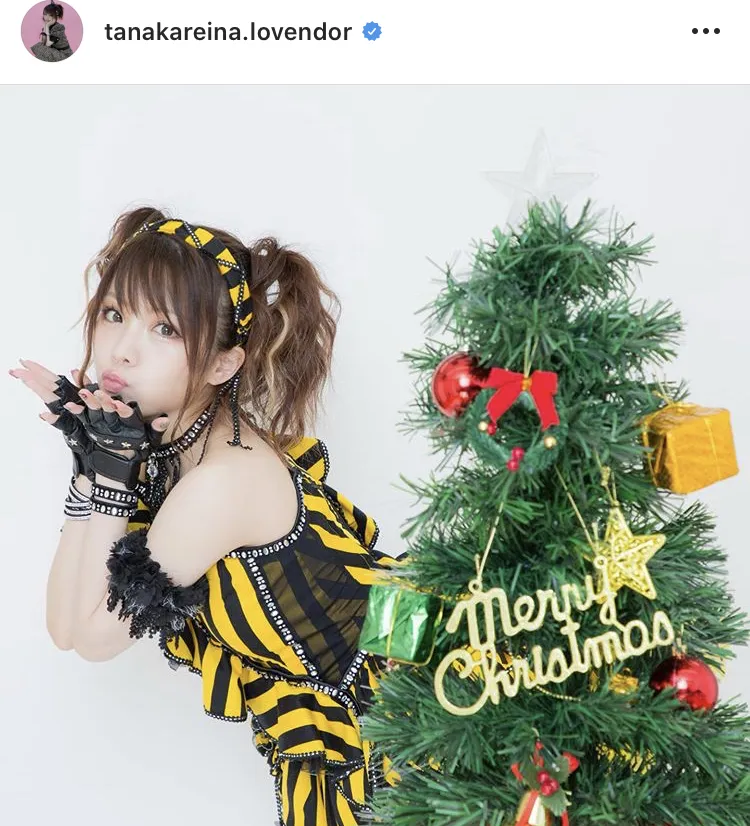 ※画像は田中れいな公式Instagram(tanakareina.lovendor)より