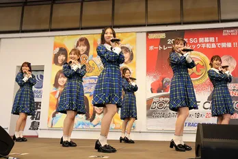 攻めてる“レア曲”披露も! SKE48のトーク&ライブステージが平和島で開催<リポート&インタビュー>