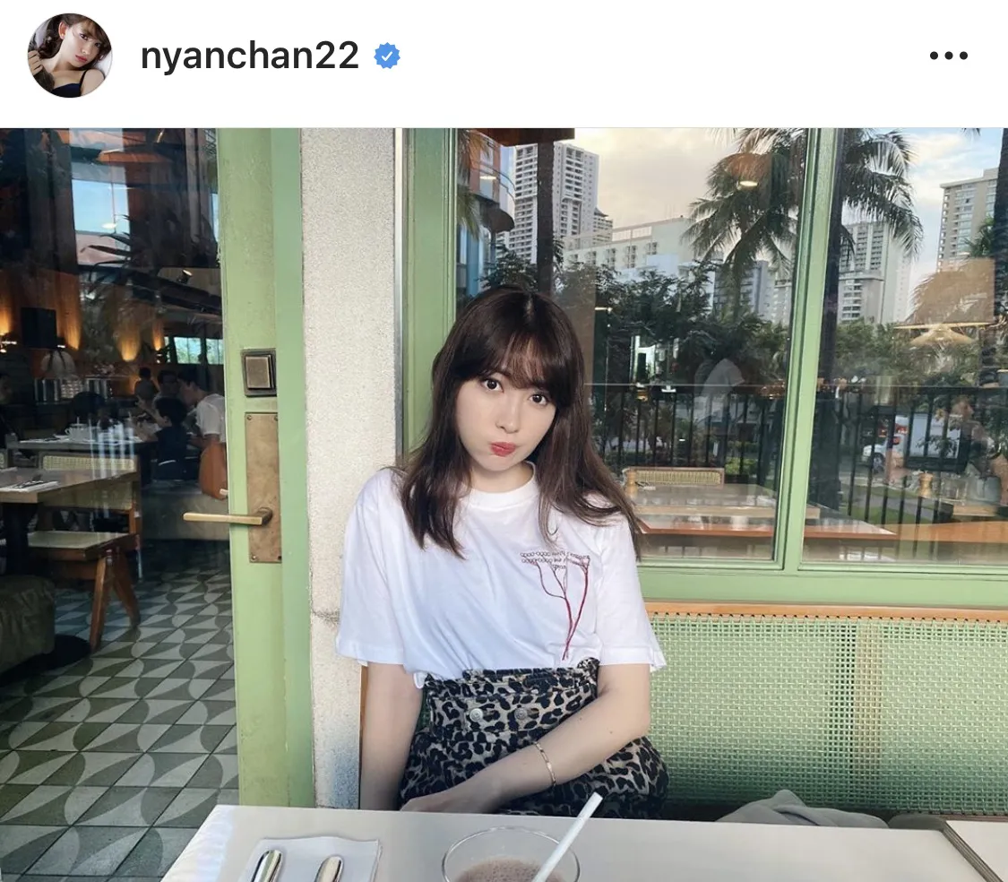 ※画像は小嶋陽菜(nyanchan22)公式Instagramのスクリーンショット