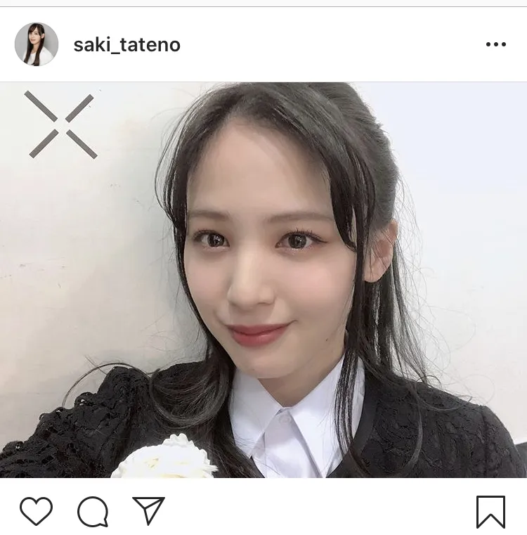 立野沙紀(saki_tateno)Instagramのスクリーンショット