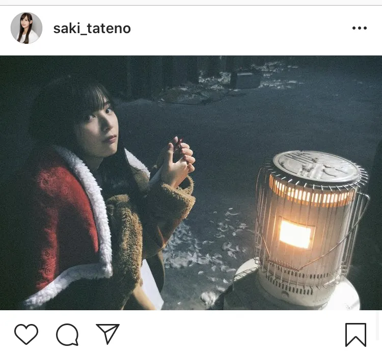 立野沙紀(saki_tateno)Instagramのスクリーンショット