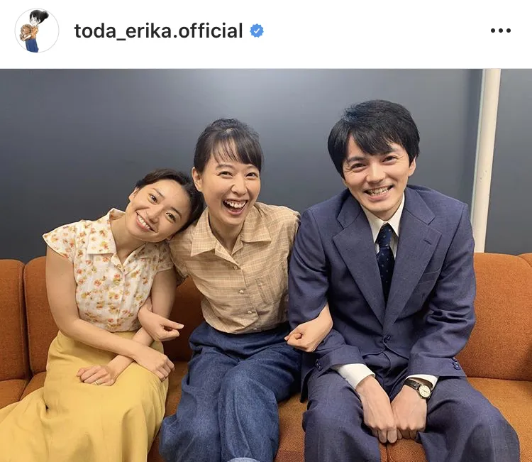 ※戸田恵梨香公式Instagram(toda_erika.official)のスクリーンショット
