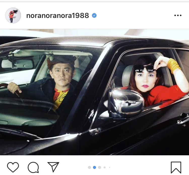 ※画像は平野ノラ(noranoranora1988)公式Instagramのスクリーンショット