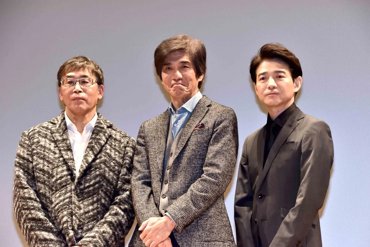  映画「Fukushima 50」（フクシマフィフティ）の特別試写会に佐藤浩市、吉岡秀隆、若松節朗監督が登壇