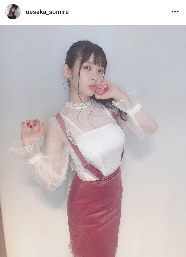 画像 人気声優 上坂すみれ 挑発的 黒セーラーshotに絶賛 絶対領域セクシーすぎ ガーターベルト最高 4 11 Webザテレビジョン