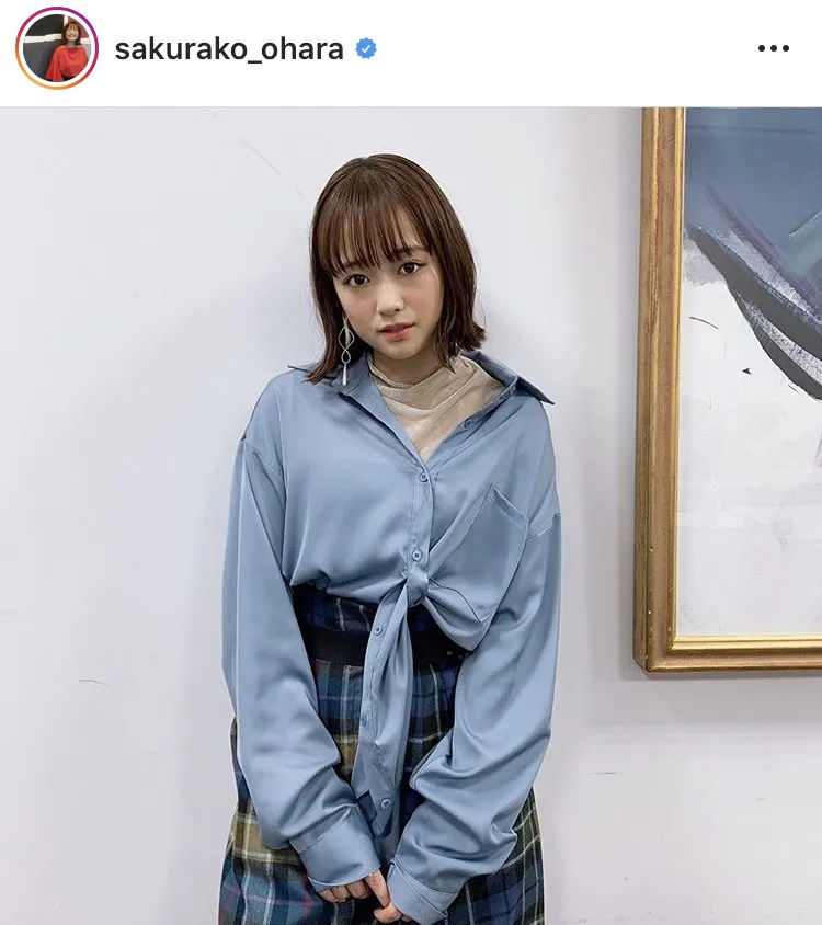 ※大原櫻子公式Instagram(sakurako_ohara)のスクリーンショット