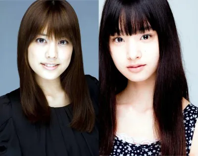 IS（インターセックス）として生まれた春を演じる福田沙紀と、春のクラスメート・美和子役の剛力彩芽（写真左から）