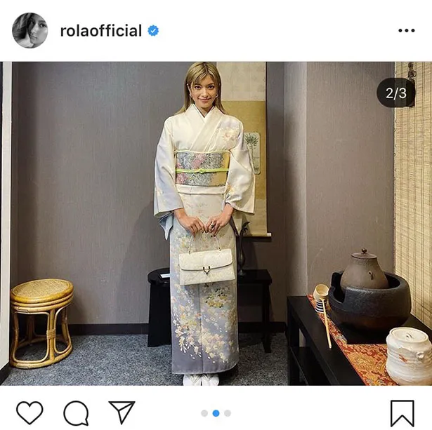 ※ローラInstagram(rolaofficial)のスクリーンショット