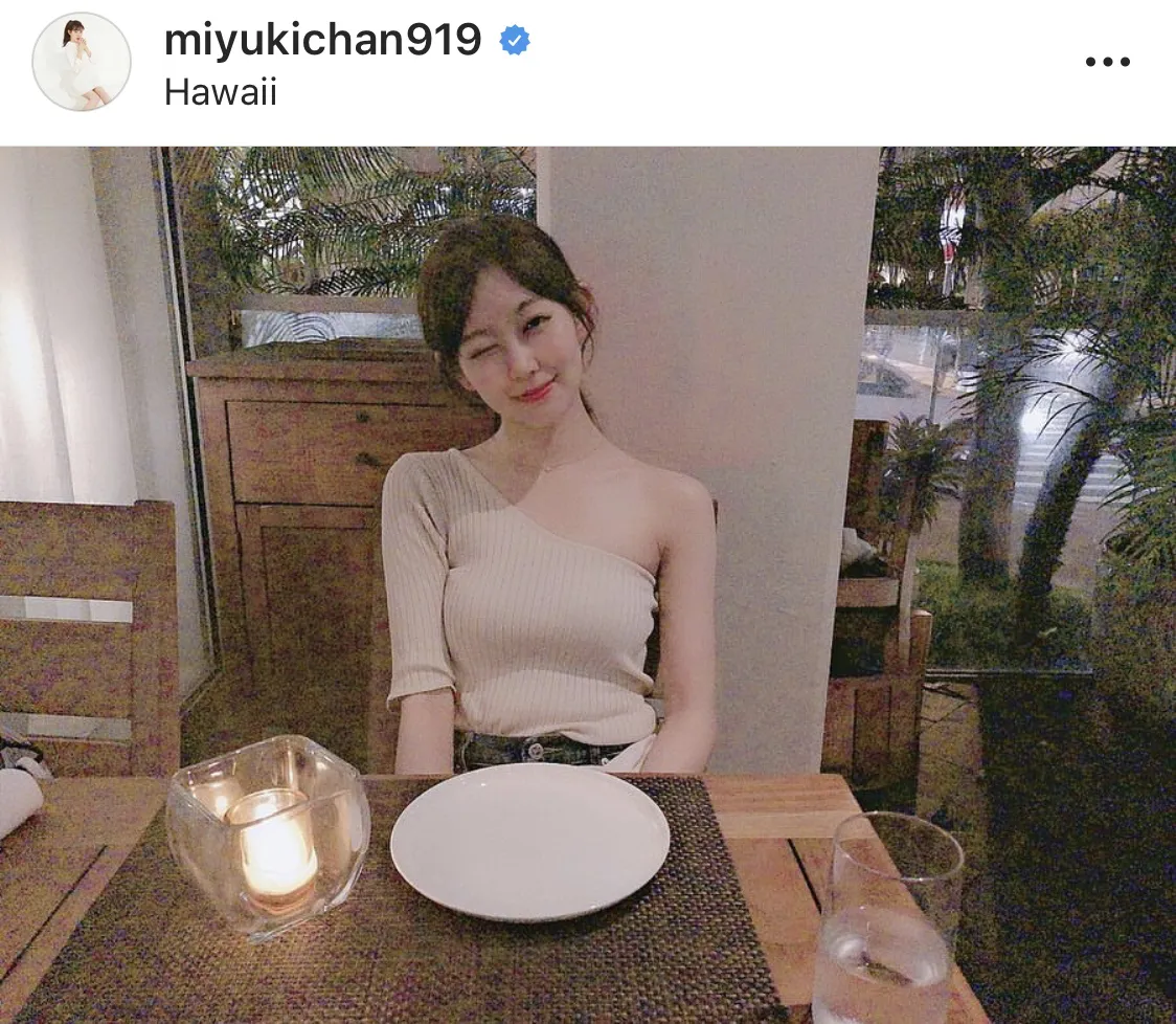 ※渡辺美優紀(miyukichan919)公式Instagramより