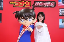 劇場版「名探偵コナン 緋色の弾丸」ゲスト声優に女優・浜辺美波「人間の役をいただけて光栄」