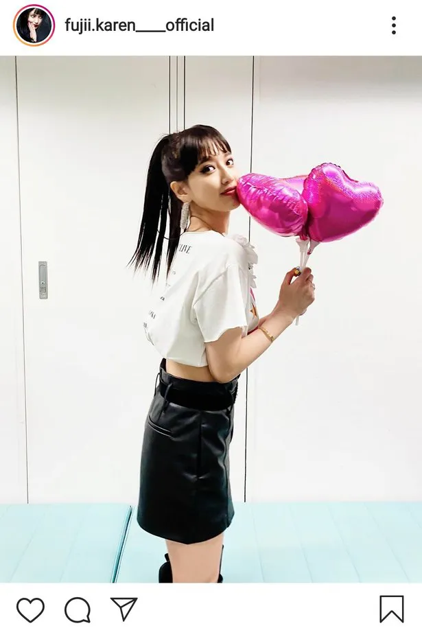 画像・写真 藤井夏恋、“胸元ざっくり＆腹チラッ”な自撮りにファン歓喜