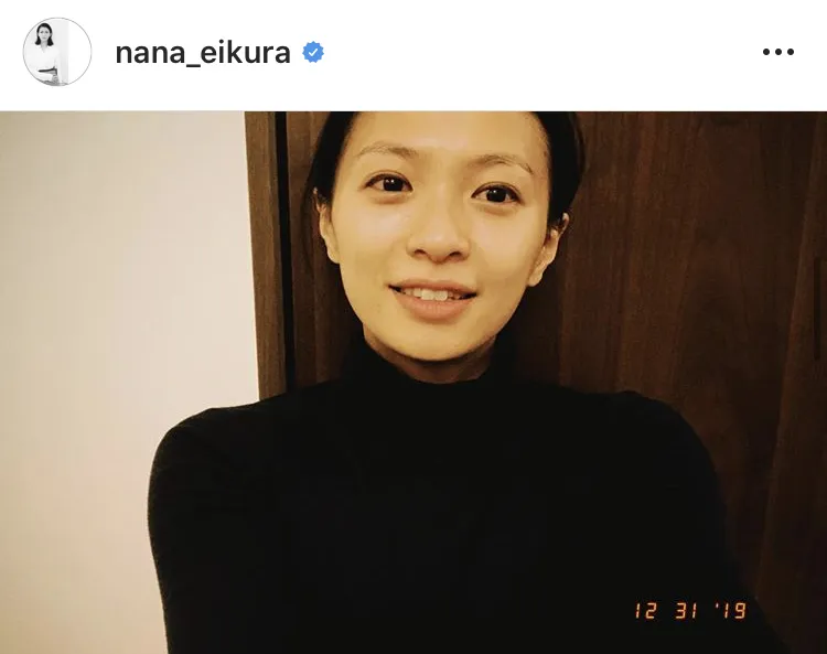 ※榮倉奈々公式Instagram(nana_eikura)のスクリーンショット