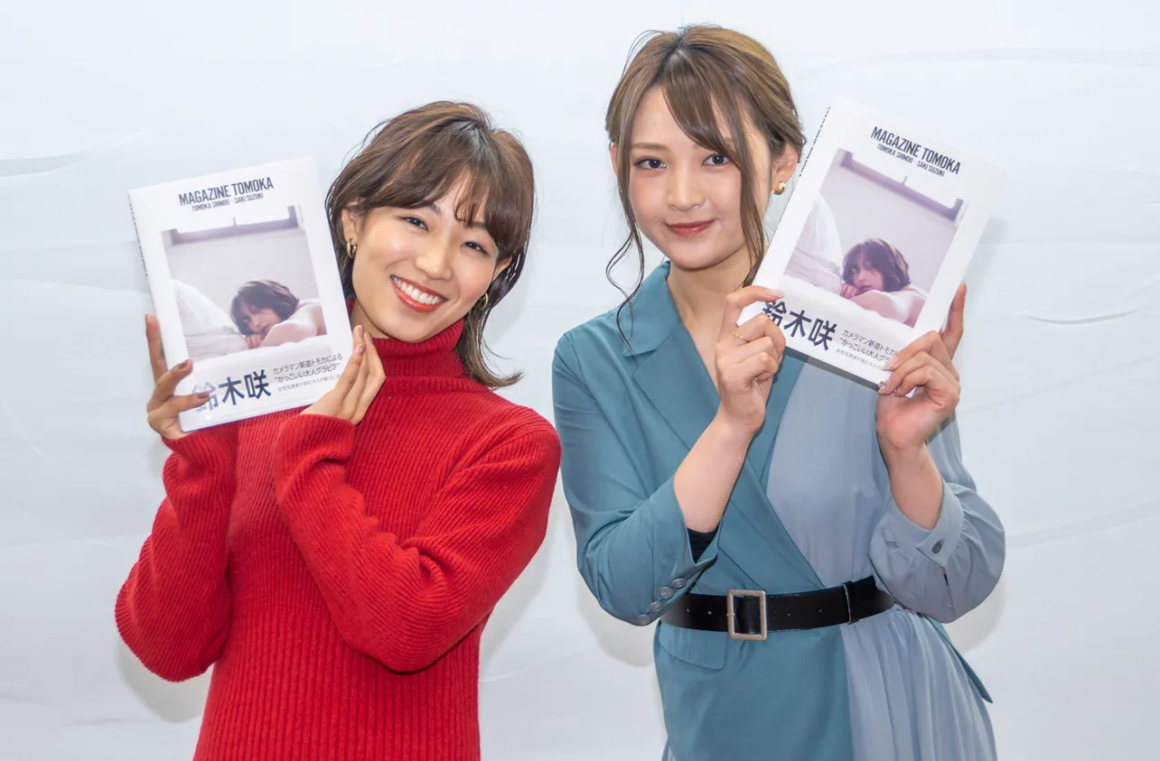 「MAGAZINE TOMOKA」TOMOKA SHINDO×SAKI SUZUKI発売イベントより