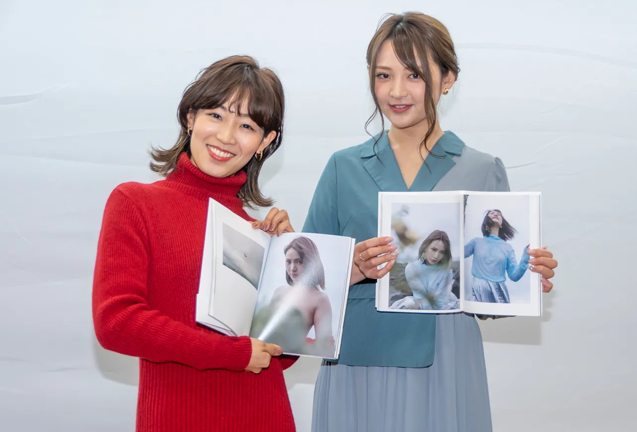 「MAGAZINE TOMOKA」TOMOKA SHINDO×SAKI SUZUKI発売イベントより