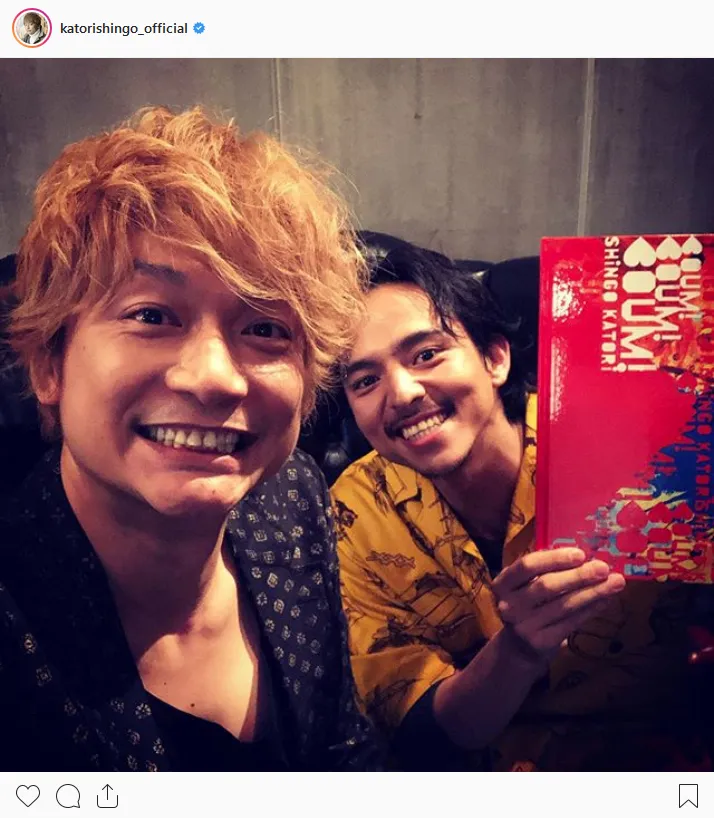 ※画像は香取慎吾(katorishingo_official)公式Instagramより