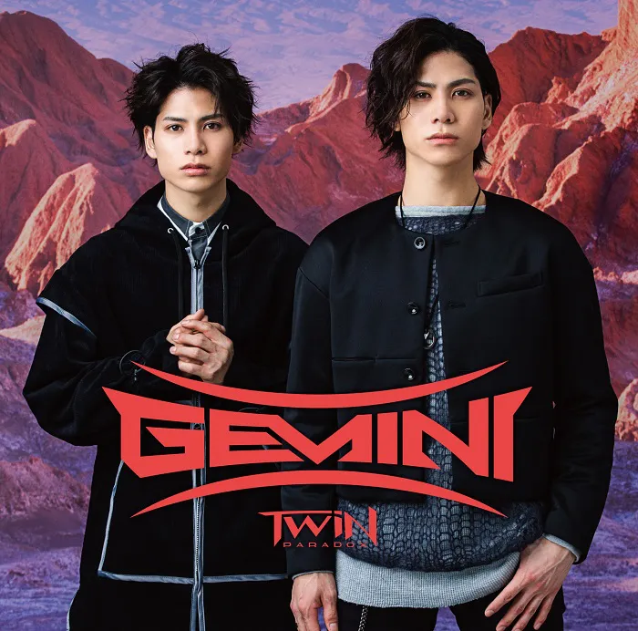 TWiN PARADOXのメジャーデビューシングル「Gemini【TYPE-B】」ジャケット