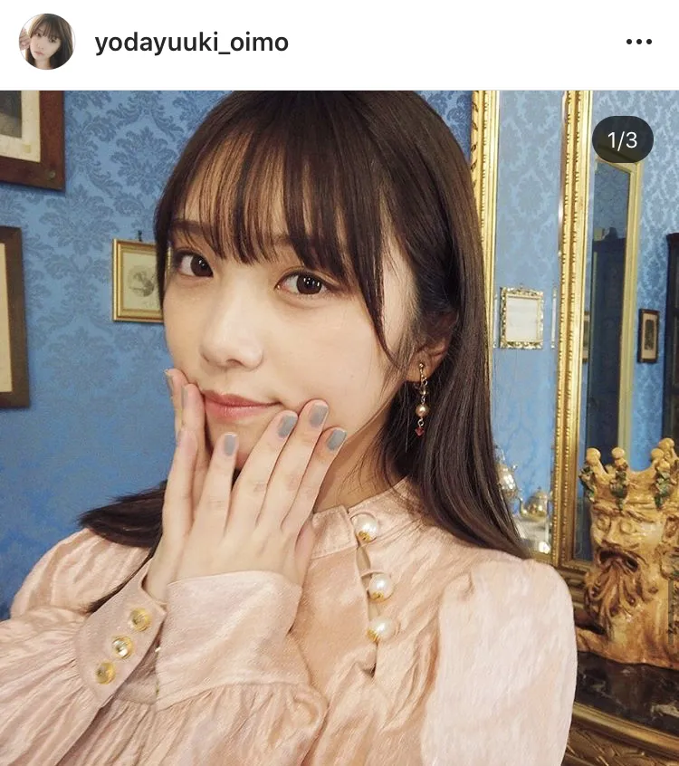 ※与田祐希写真集公式Instagram(yodayuuki_oimo)のスクリーンショット