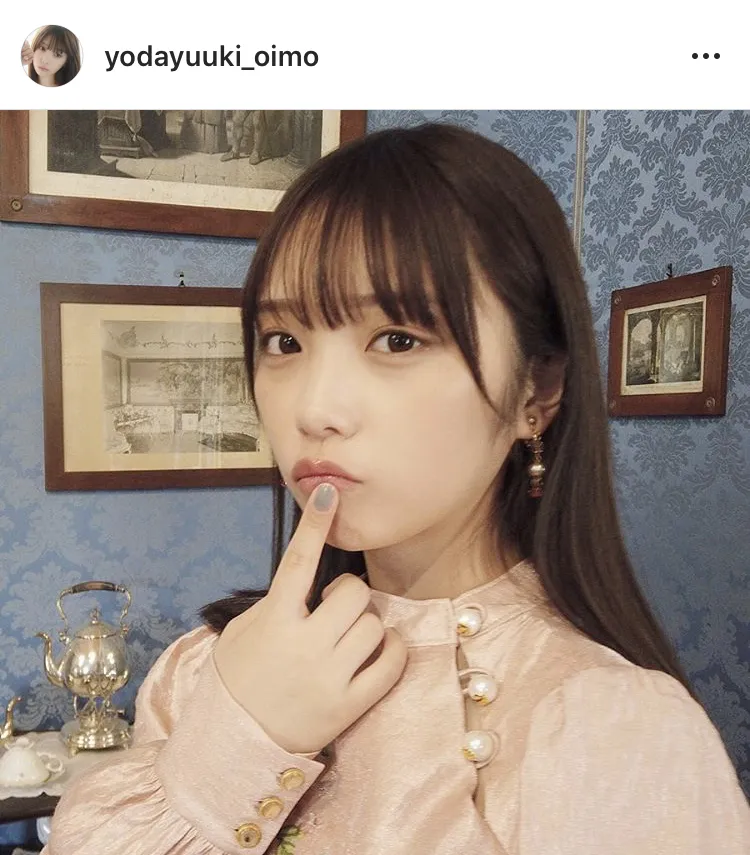 ※与田祐希写真集公式Instagram(yodayuuki_oimo)のスクリーンショット