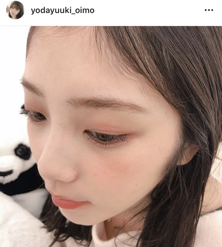 ※与田祐希写真集公式Instagram(yodayuuki_oimo)のスクリーンショット