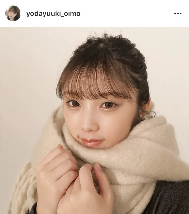 ※与田祐希写真集公式Instagram(yodayuuki_oimo)のスクリーンショット